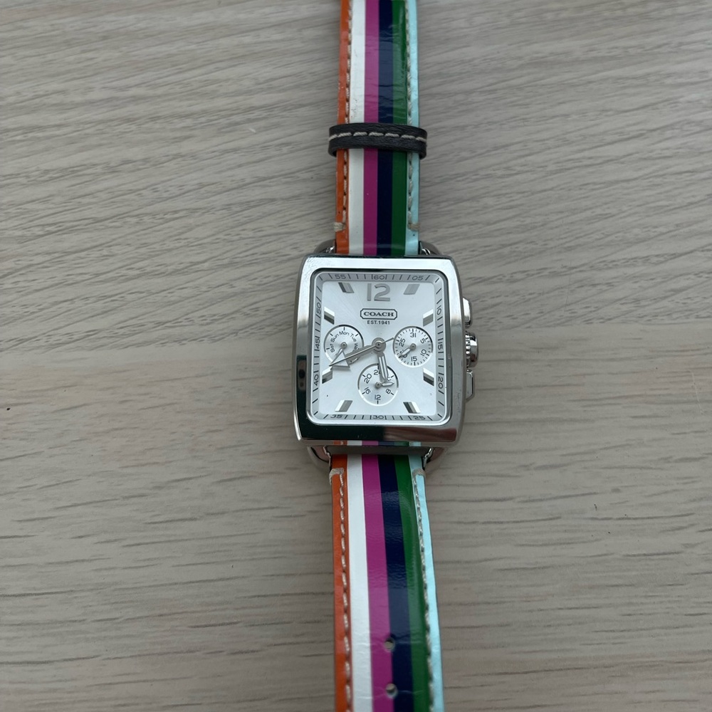 Coach Colorful Watch - Picture 3 of 4